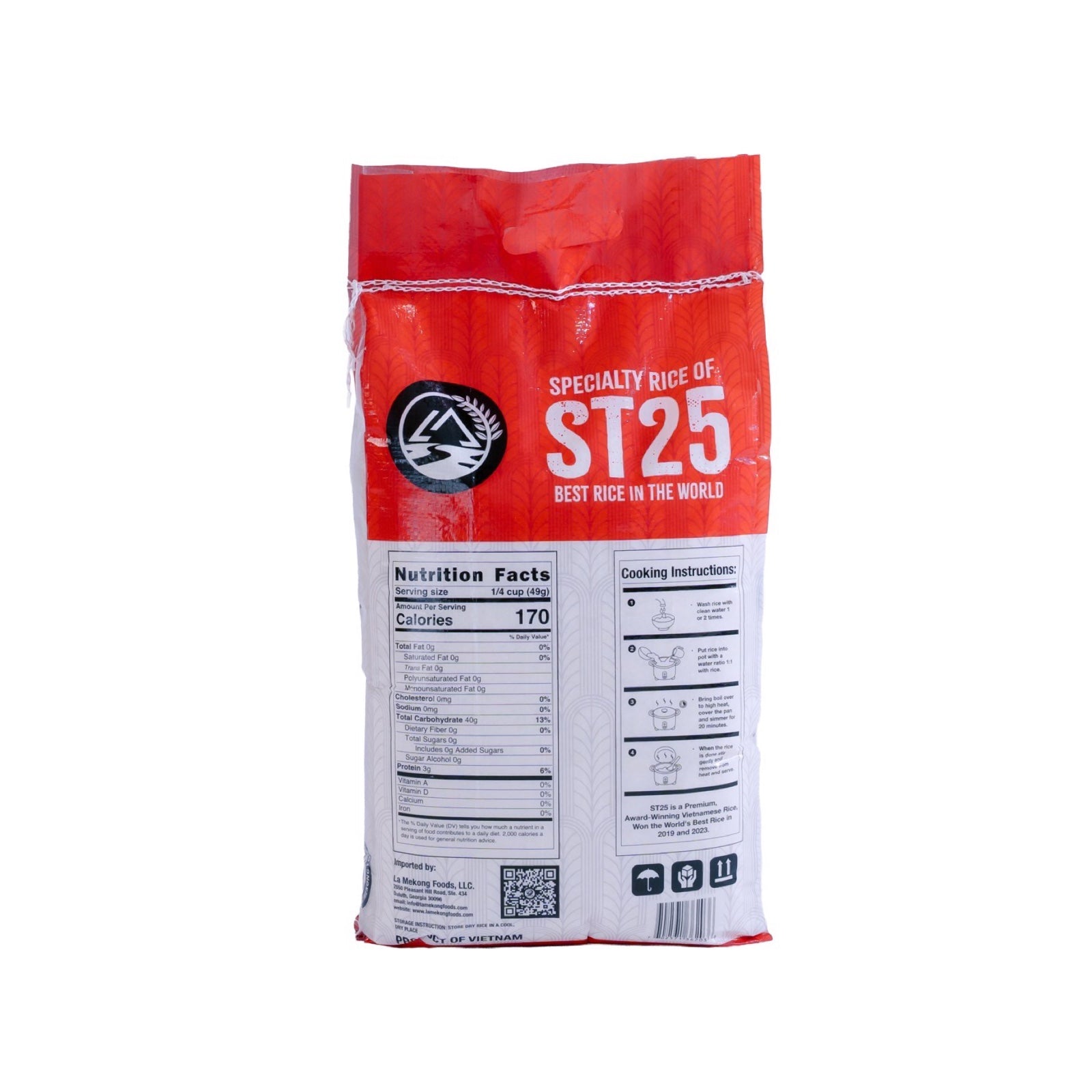ST25 Rice - 25 lbs