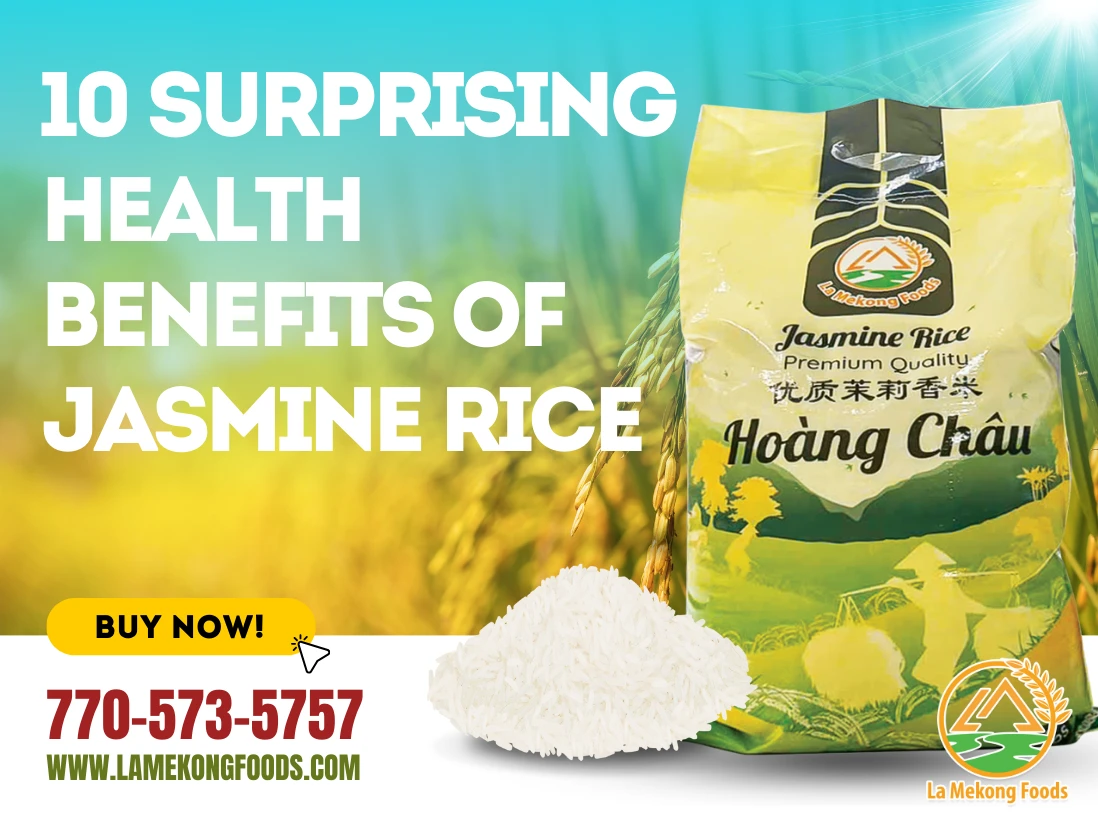 🌾 10 Surprising Health Benefits of Jasmine Rice 🌾