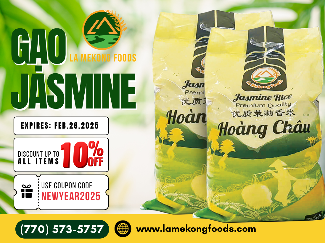 LA MEKONG FOODS Jasmine Rice – Naturally Fragrant, Purely Delicious