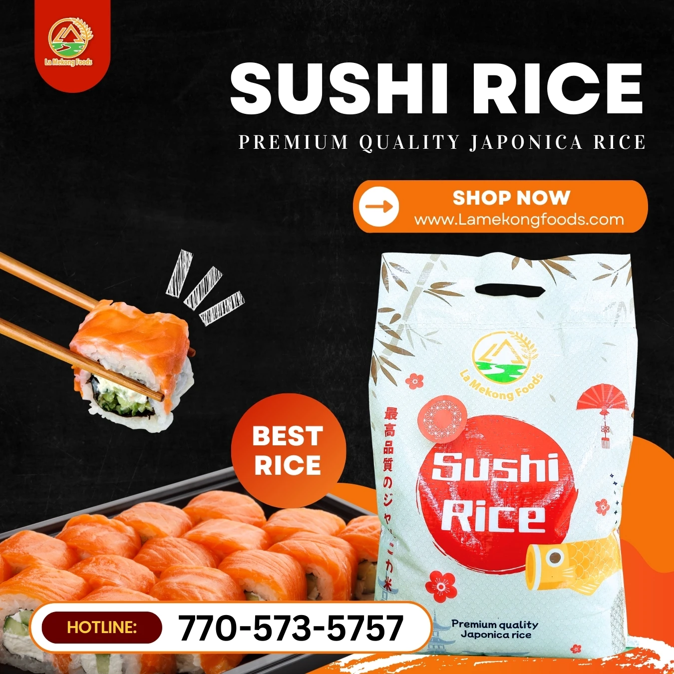 The Essence of Sushi Rice by LA MEKONG FOODS – A Perfect Gift of Togetherness