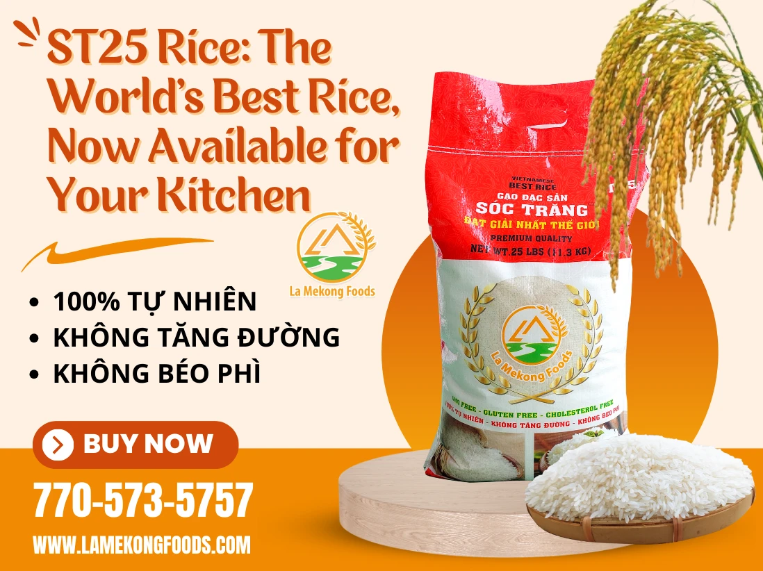 ST25 Rice: The World’s Best Rice, Now Available for Your Kitchen