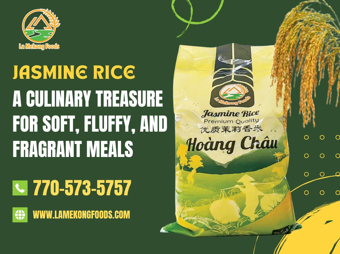🌟 “Jasmine Rice – A Culinary Treasure for Soft, Fluffy, and Fragrant Meals”