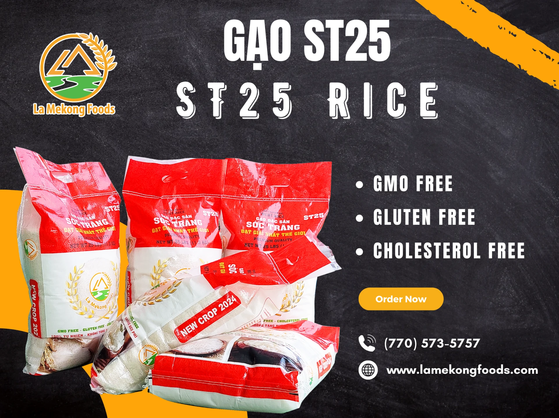 ST25 RICE – PREMIUM QUALITY FOR EVERY MEAL!