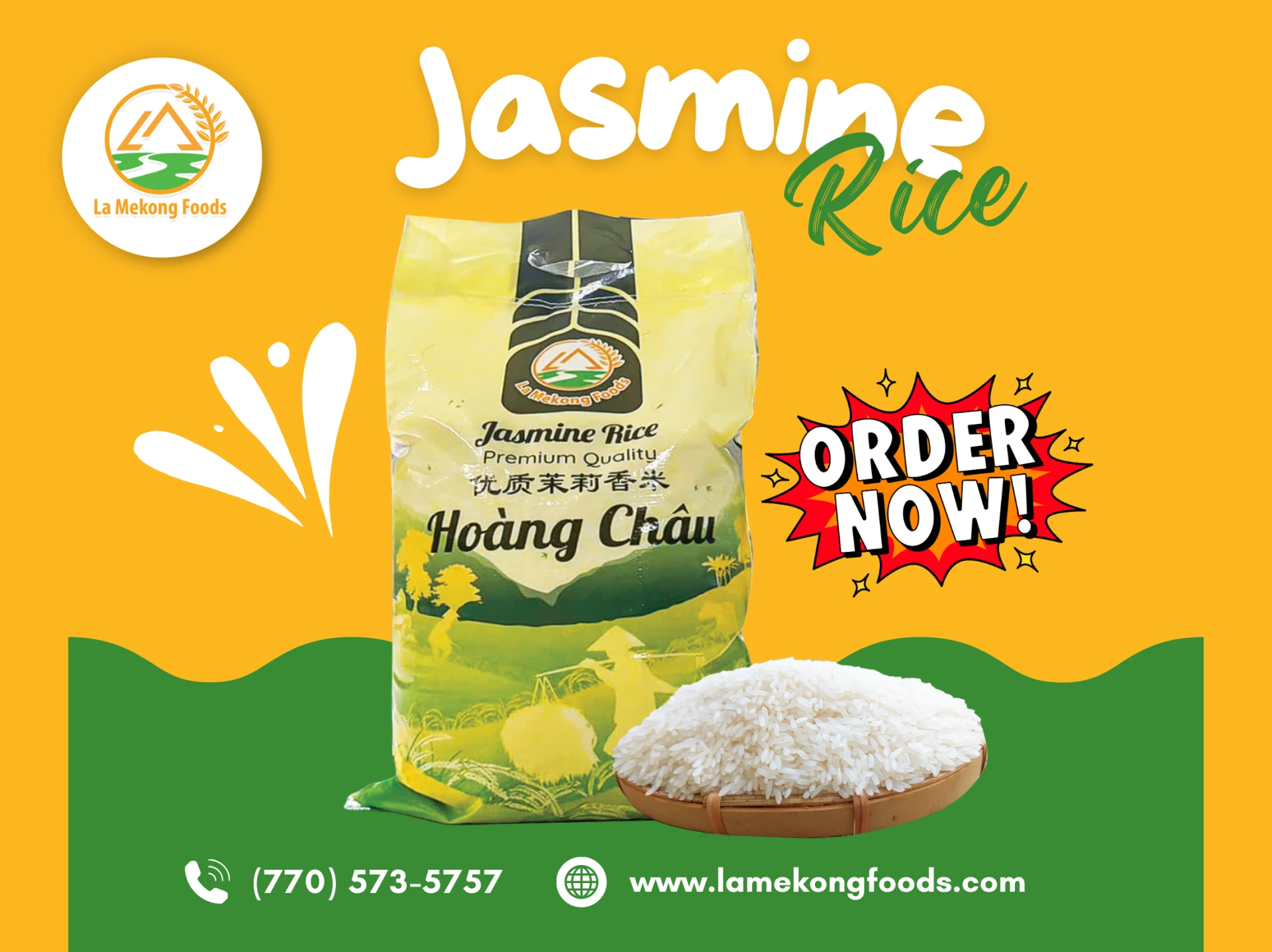LA ME KONG FOODS – Premium Jasmine Rice