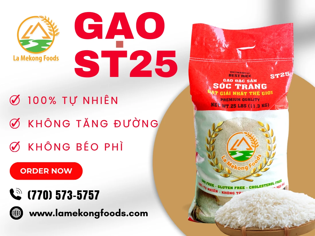 Bữa cơm ngon & an toàn với gạo ST25!