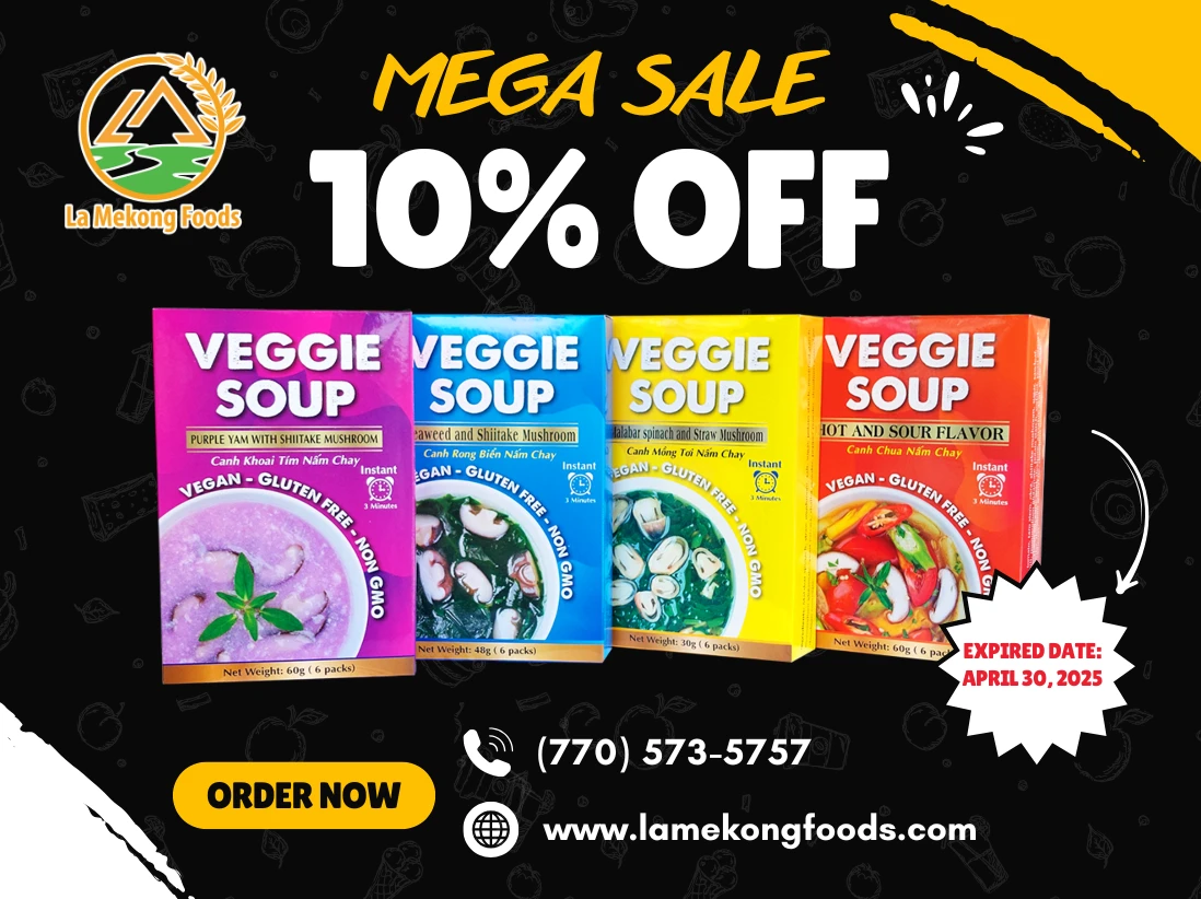 APRIL EAT SOUP ALL YOU CAN – 10% OFF!