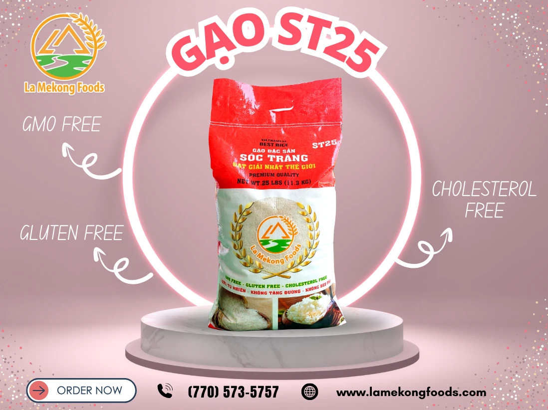 Gạo ST25 – Lựa chọn hoàn hảo cho sức khỏe!