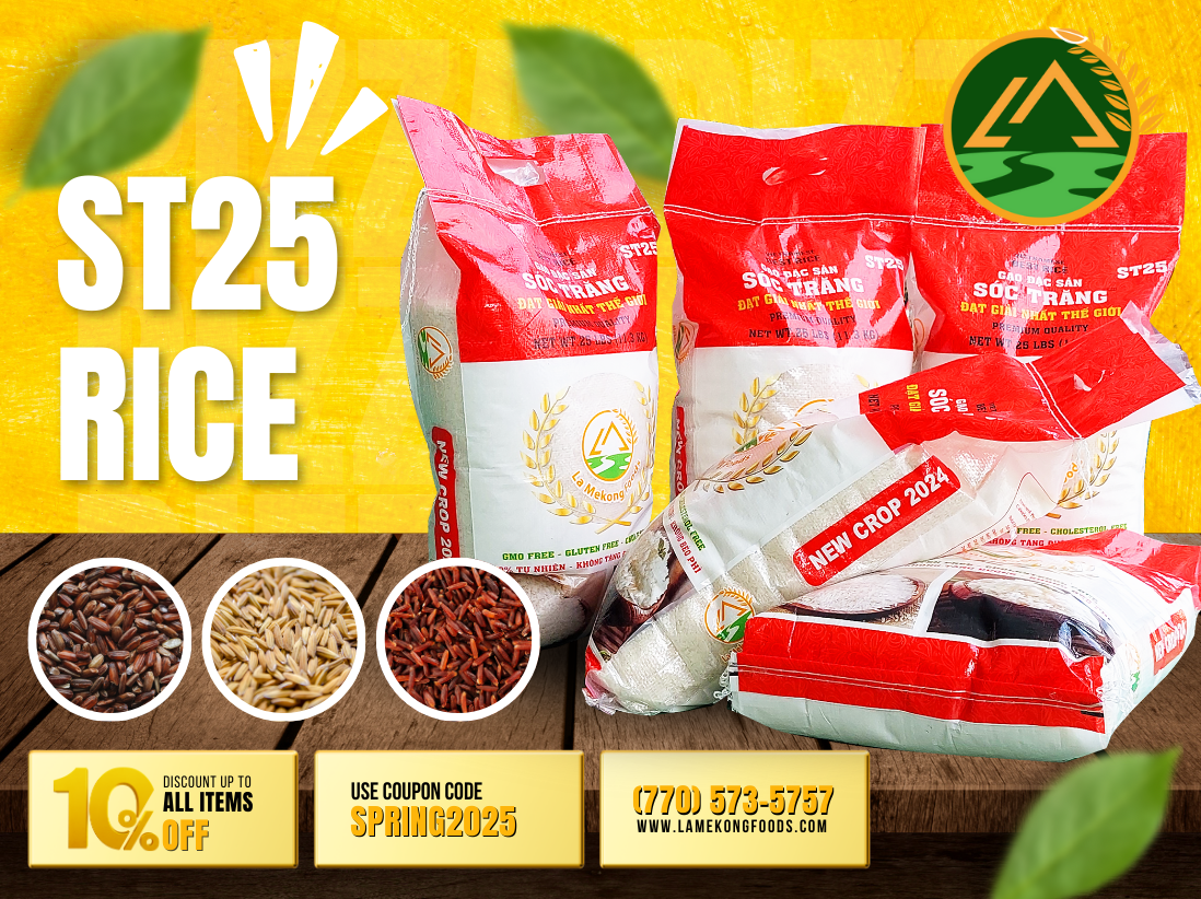 ST25 Rice – Good for Your Health, Great in Every Bite!